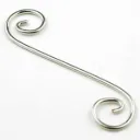Colgantes Curly Q – #Q3 (6pzas)