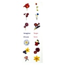 Calcomanías Fuse Art – Flores