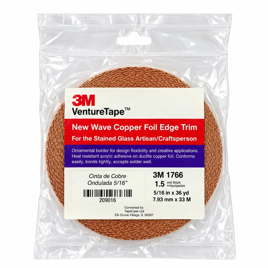 Cinta de Cobre Venture Tape Ondulada 5/16" - 1.5mil