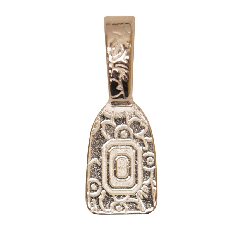 [738014] Colgantes Florales Chapados en Plata - 24pzas