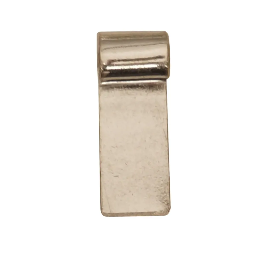 [799009] Colgante Tubo Pequeño Chapado en Plata - 5pzas