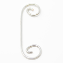 Colgantes Curly Q - #Q4 (6pzas)