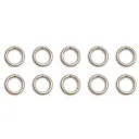 Argollas Colgantes Curly Q 1/2" - #Q8 (10pzas)