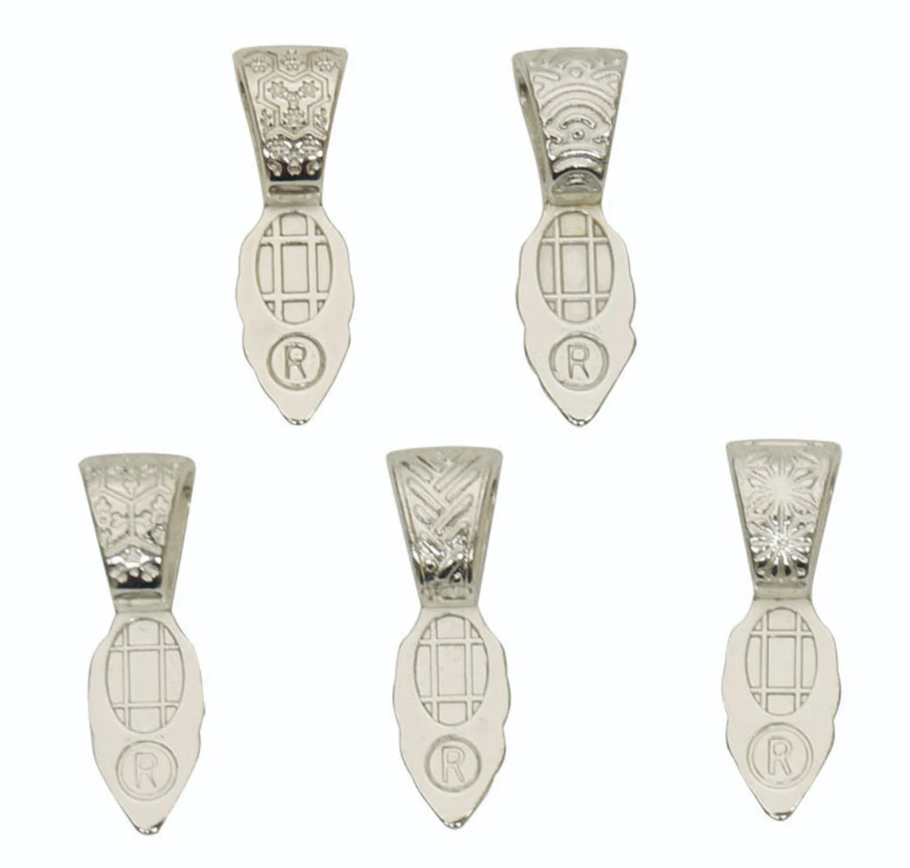 [706100] Colgantes Plata Esterlina Variedad de Texturas - 10pzs