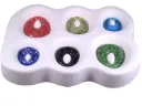 Molde para 6 Dijes en Forma de Gota
