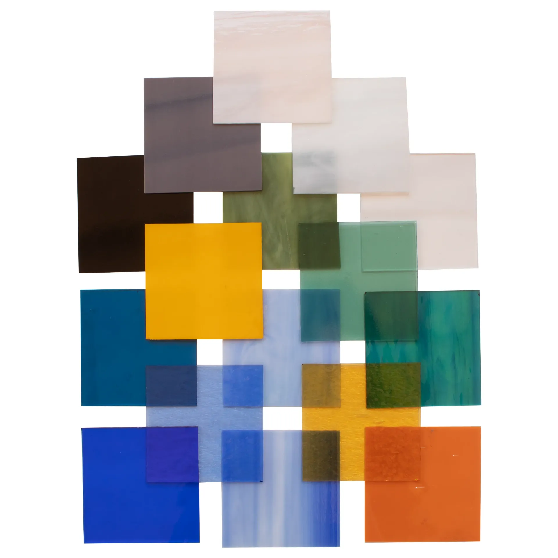 [127102] Paquete Surtido de Vidrio Oceanside 96 COE – Colores Variados