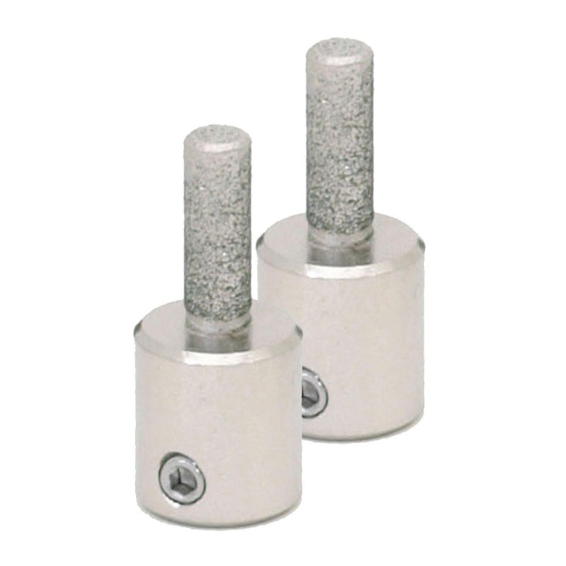 [406012] Cabezales Diamantados Twofers - 1/4" E (2pzs)