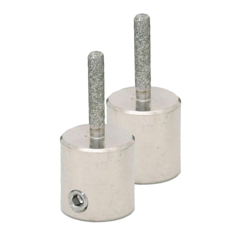 [406013] Cabezales Diamantados Twofers - 1/8" E (2pzs)
