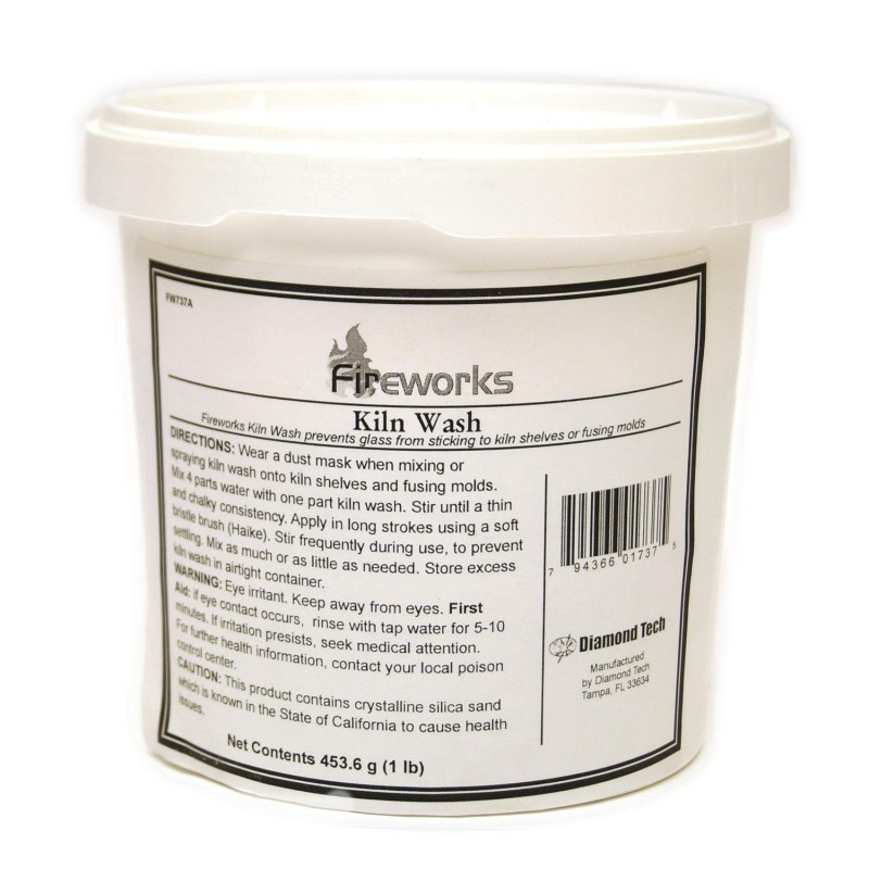 [503101] Separador de Vidrio Fireworks - 1 lb (Kiln Wash)