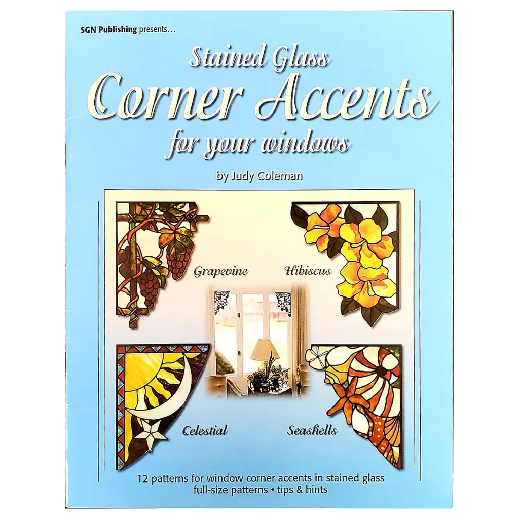 Stained Glass Corner Accents for your Windows