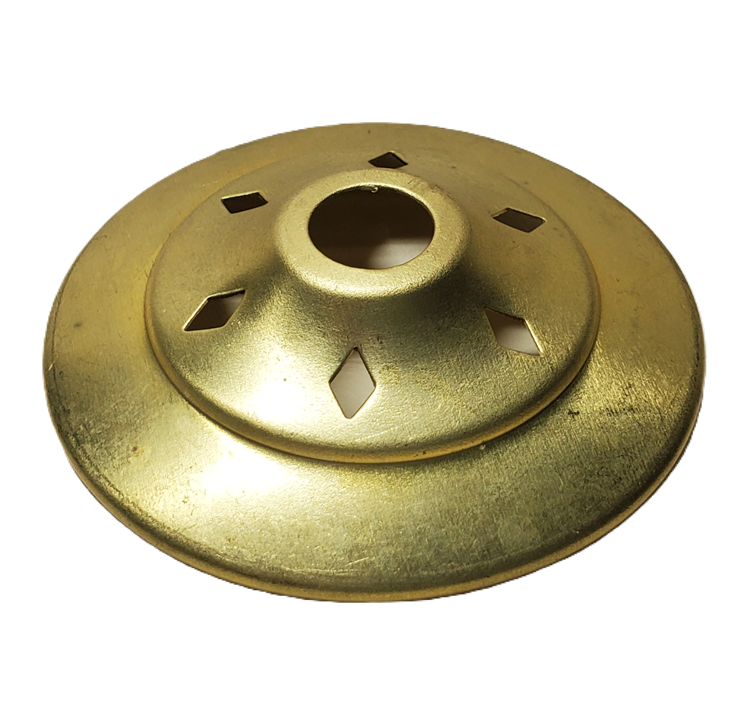 [298085] Tapa para Lámpara Redonda - 2-1/2" c/Orificios