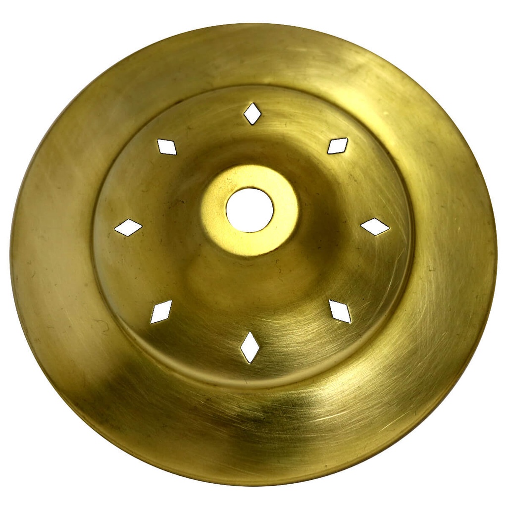 [298079] Tapa para Lampara Redonda - 3" c/Orificios