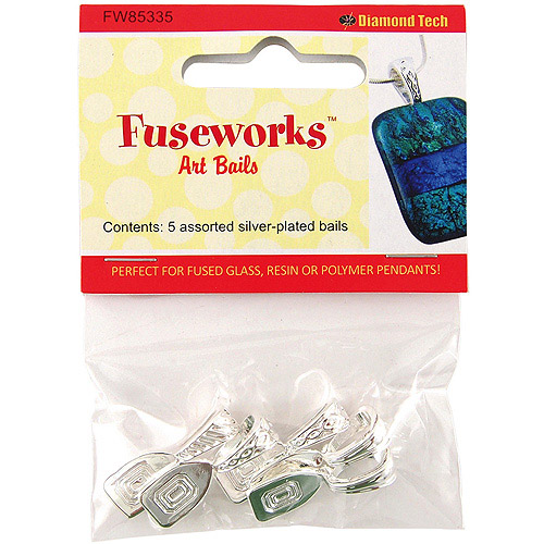 Colgantes Art Bails Chapados en Plata - 5pzas
