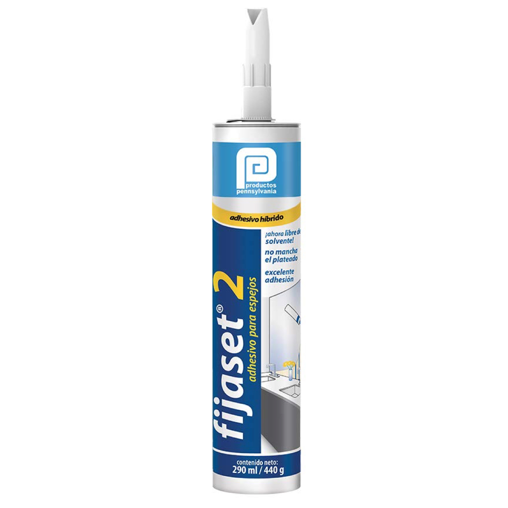 [553001] Adhesivo para Espejos Fijaset 2 Blanco