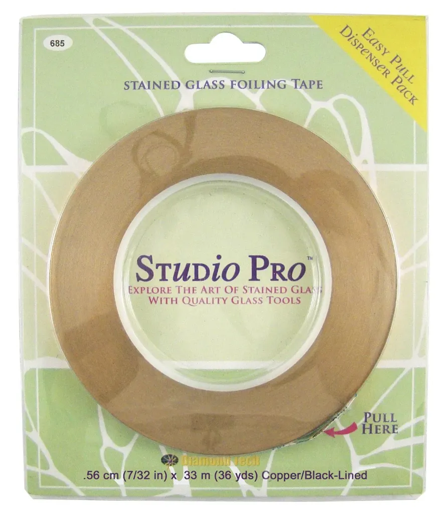 [203005] Cinta de Cobre Studio Pro Reverso Negro 7/32" - 1.0mil