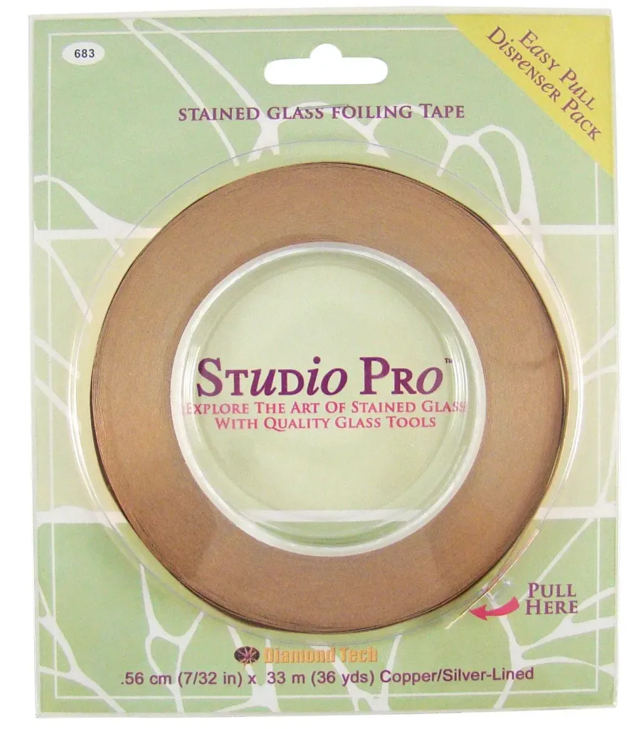 [203006] Cinta de Cobre Studio Pro Reverso Plata 7/32" - 1.0mil