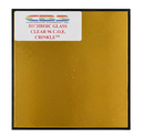 Vidrio Dicroico Crinklized Color Sólido - 4" x 4" (96 COE)