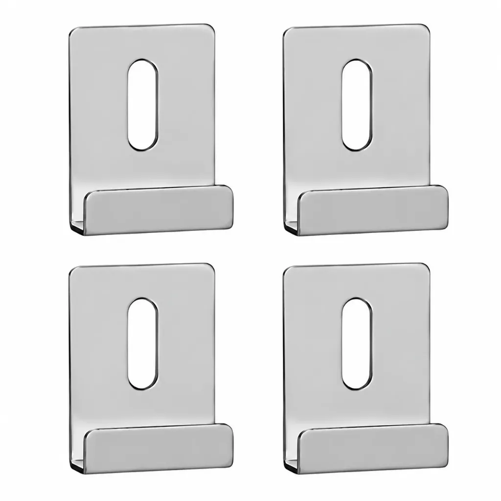 [416058] Clip Sujetador de Espejo Dallas - 1/4" (4pzas)