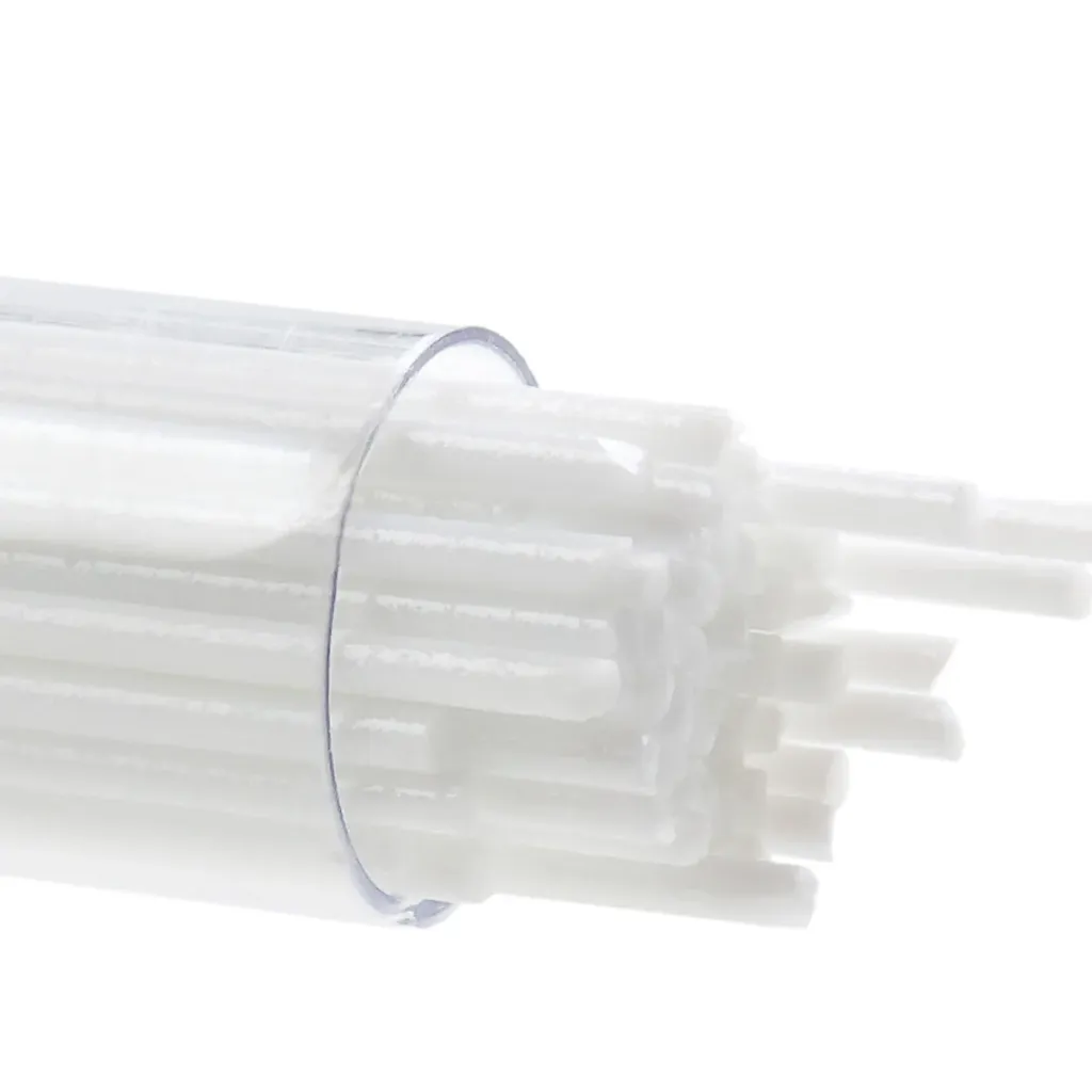 Stringers Bullseye Blanco Opalescente 2mm – 90 COE
