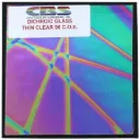 Vidrio Dicroico Surtido CBS Transparente - 4" x 4" (96 COE)