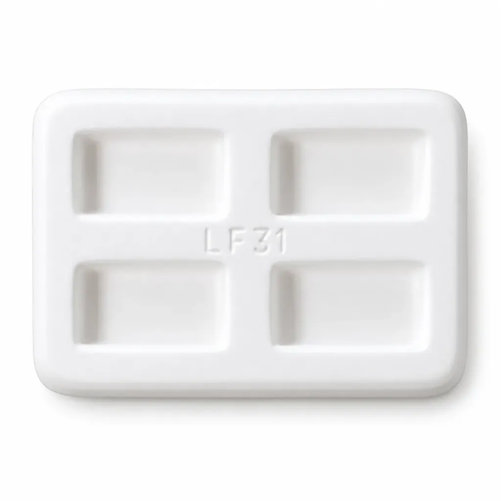 [803121] Molde para 4 Dijes Rectangulares